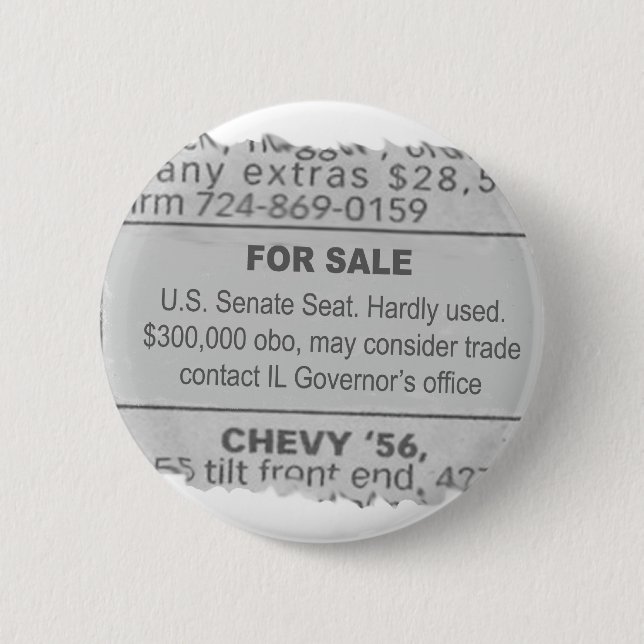 Want Ads - 6 Cm Round Badge (Front)