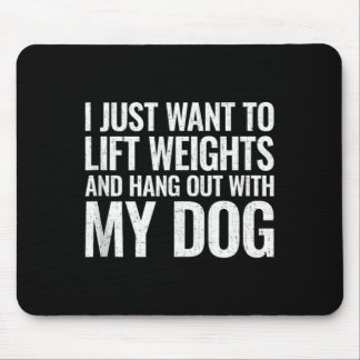 Want To Pet The Dogs Funny Animal Lover Gift Mouse Pad