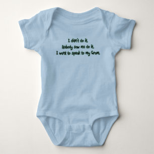 Want to Speak to Gram Baby Bodysuit
