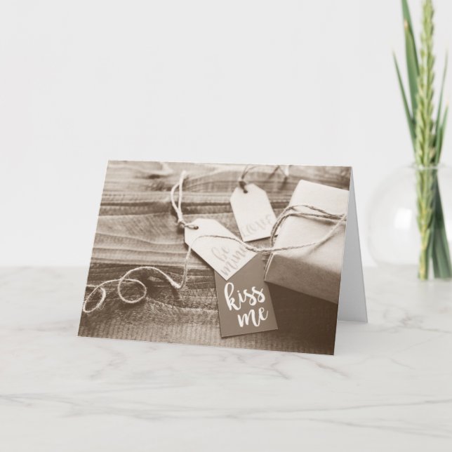 WANT TO TELL YOU **I MISS** AND **LOVE** YOU SO MU CARD (Front)