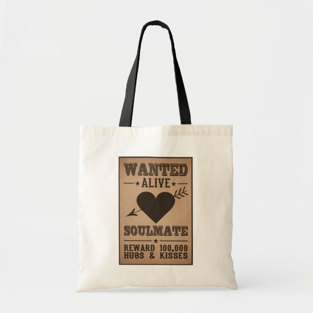WANTED ALIVE: SOULMATE bags (Front)