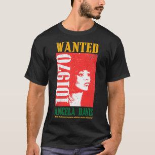 Wanted Davis Inspirational Black History Month Gif T-Shirt