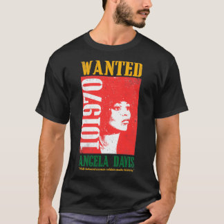 Wanted Davis Inspirational Black History Month Gif T-Shirt