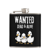 Wanted Dead & Alive Funny Duck Cartoon