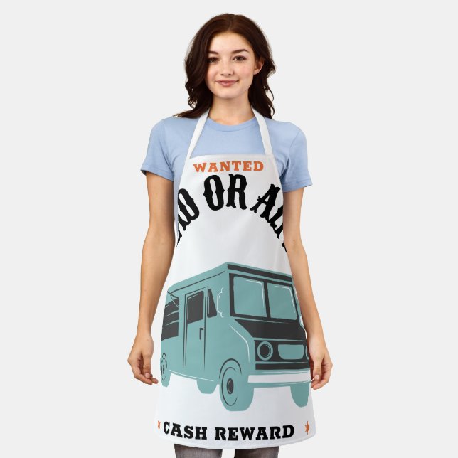 Wanted Dead or Alive cash reward Apron (Worn)