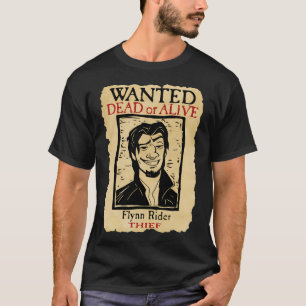 Wanted Flynn Rider Broken Nose T-Shirt