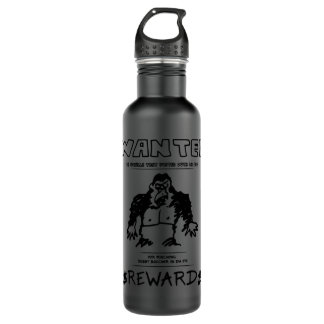 Wanted Gorilla   The Waterboy   Light Baseball ¾ S 710 Ml Water Bottle