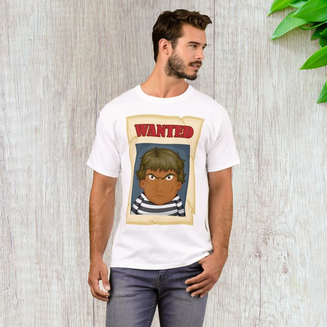 Wanted Person Escaped Prisoner T-Shirt (Creator Uploaded)