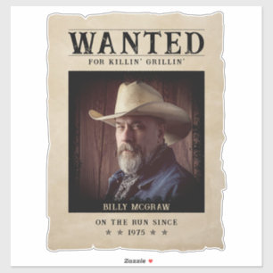 Wanted Poster Funny Vintage Photo