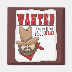 Wanted Poster Magnet