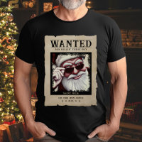 Wanted Poster Vintage Photo Santa Funny Christmas