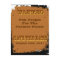 wanted save the date postcard