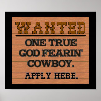 WANTED SIGN