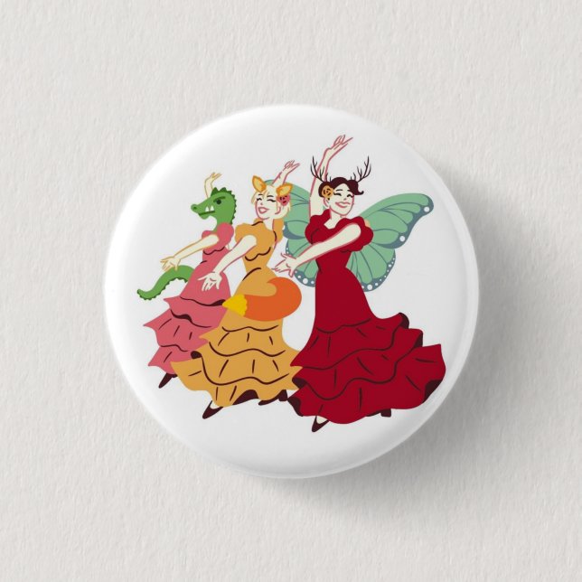 Wanton Women - No Text Pin (Front)