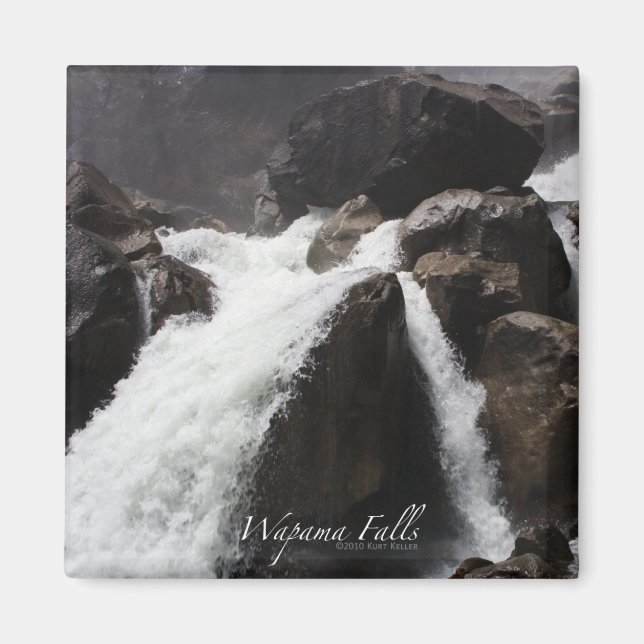 Wapama Falls Magnet (Front)