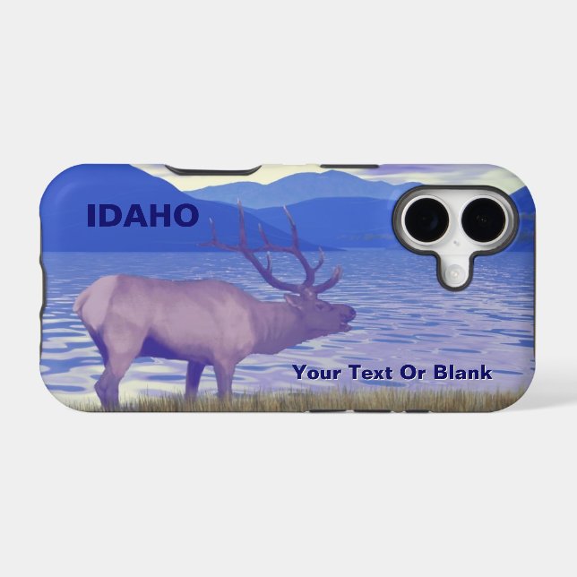 Wapiti (Elk) By The Lake (Back (Horizontal))