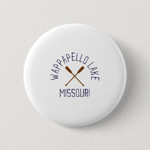 Wappapello Lake Missouri Outdoors Vintage 6 Cm Round Badge