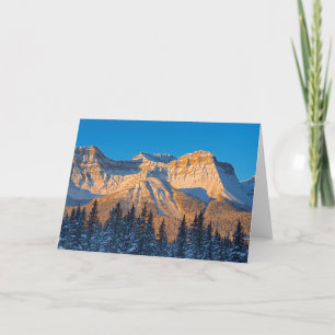 Waputik Range in Canadian Rocky Mountains Card