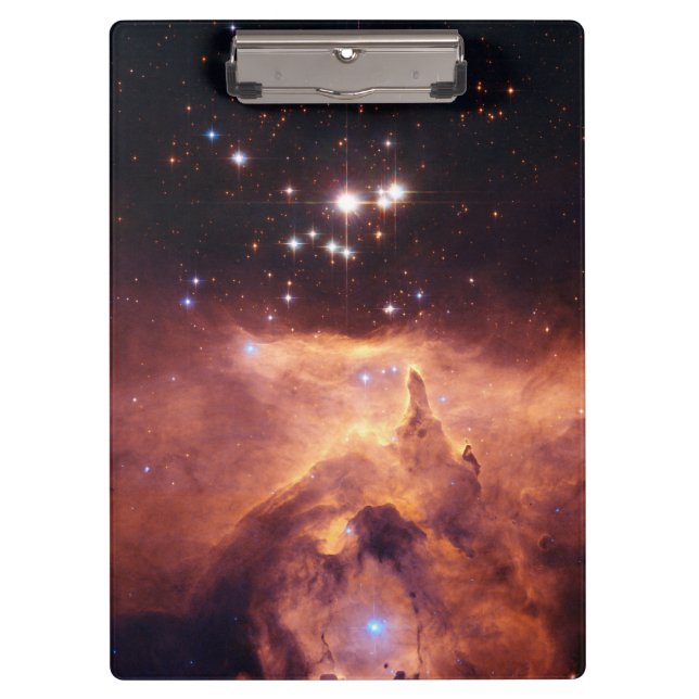 War and Peace Nebula Clipboard (Front)