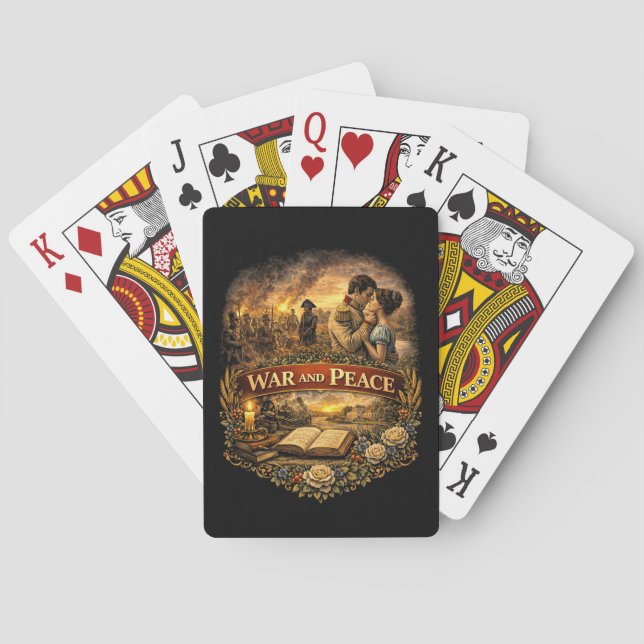War and Peace Playing Cards (Back)