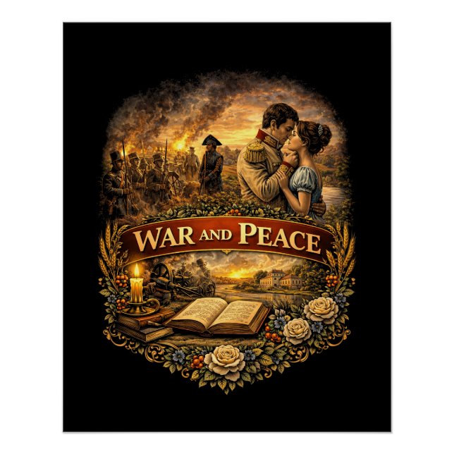 War and Peace Poster (Front)