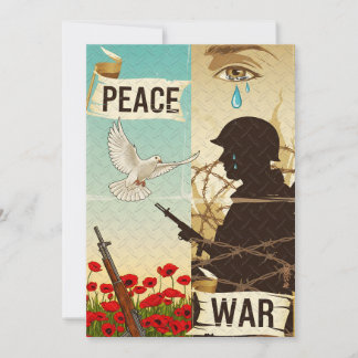 War and Peace Save The Date