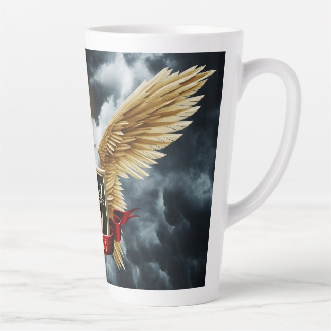 War Angel Latte Mug (Right)
