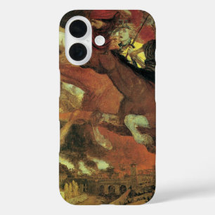 War by Arnold Bocklin, Vintage Symbolism Fine Art iPhone 16 Case