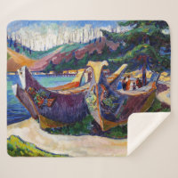 War Canoes | Emily Carr |