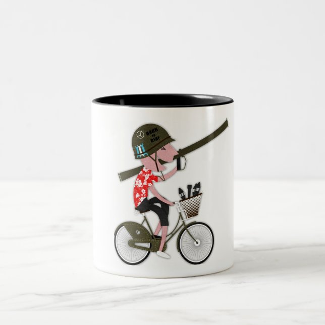 War Cyclist Mug (Center)
