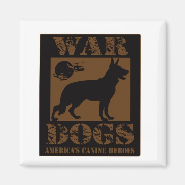 War-Dogs-Artwork Magnet (Front)