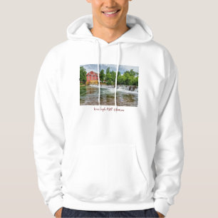 War Eagle Mill and Waterfall Hoodie