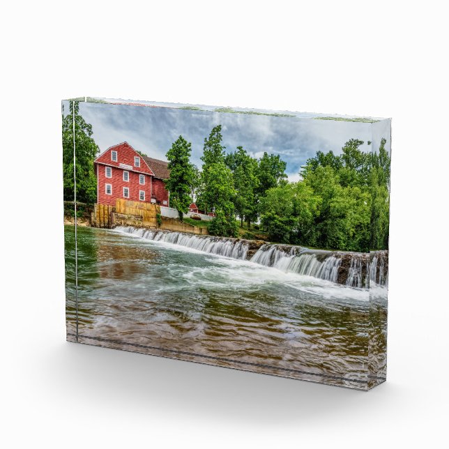 War Eagle Mill and Waterfall Photo Block (Right)