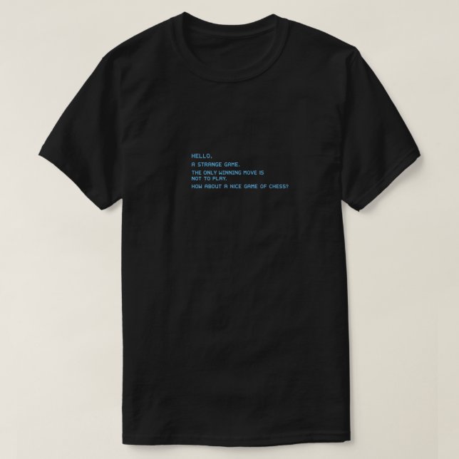 War Games 1c T-Shirt (Design Front)