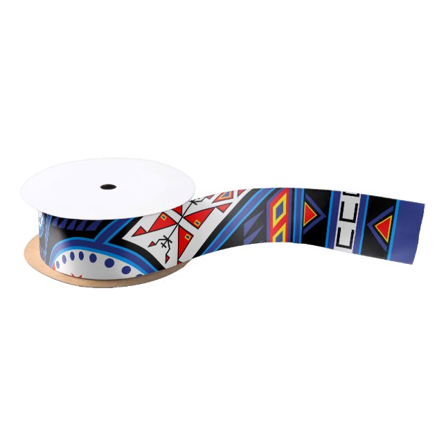 War Horse Shield Satin Ribbon (Spool)