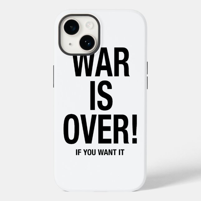 War is over Case-Mate iPhone case (Back)
