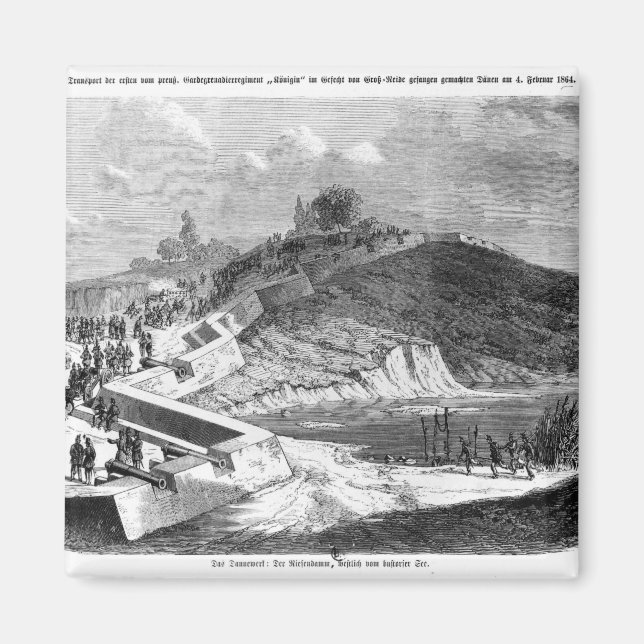 War of Duchies, Danish fortifications Magnet (Front)