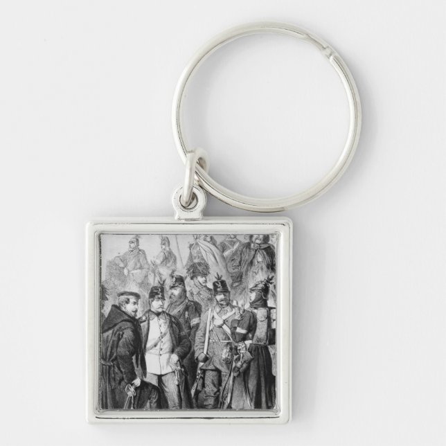 War of Duchies Key Ring (Front)