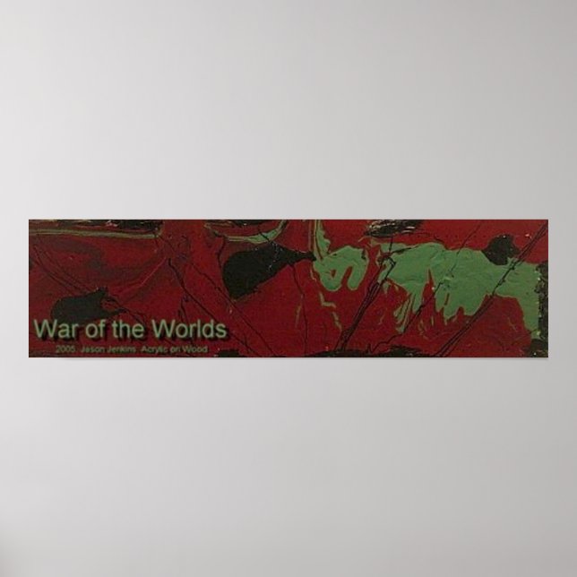 WAR OF THE WORLDS POSTER (Front)