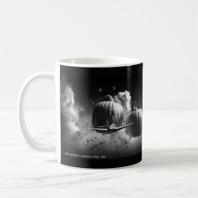 War On Pumpkin Spice Coffee Mug (Left)