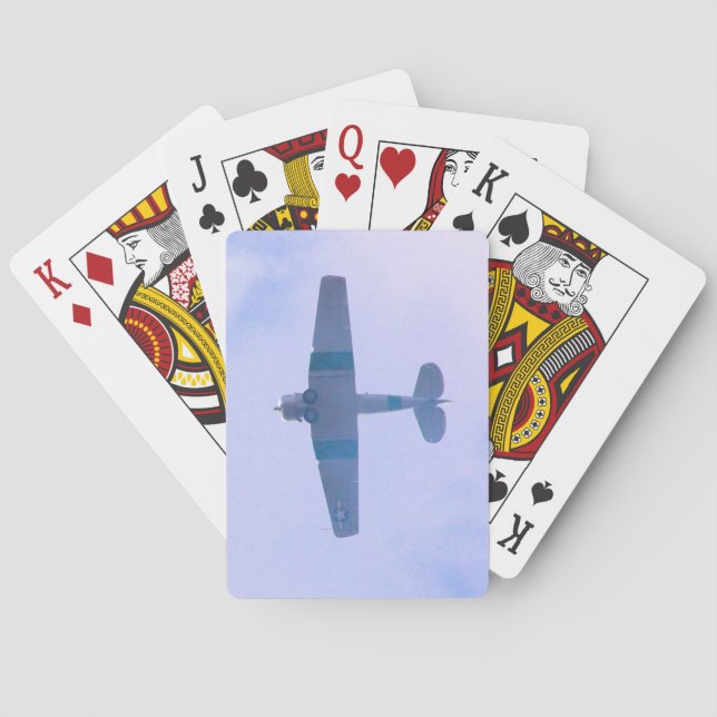 War plane playing cards (Back)