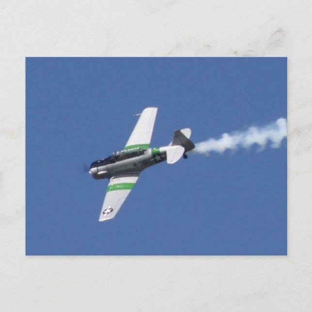 War Plane Postcard (Front)