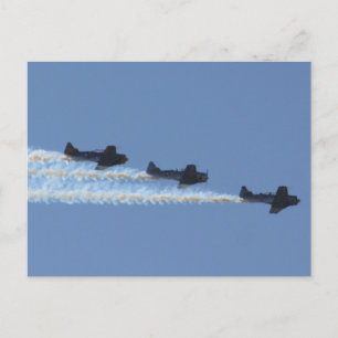 War Planes Postcard