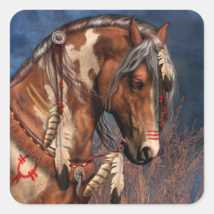 War Pony Stickers