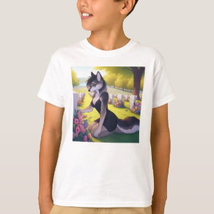 War Widow Wolf  T-Shirt