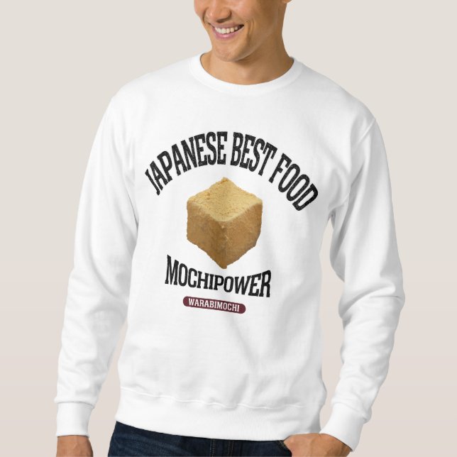 Warabi-mochi (vintage style) sweatshirt (Front)