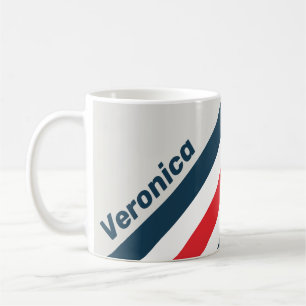 Warbird Stripes with Name Coffee Mug