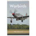 Warbirds — ZK-ARJ (medium, 1-page month) Calendar