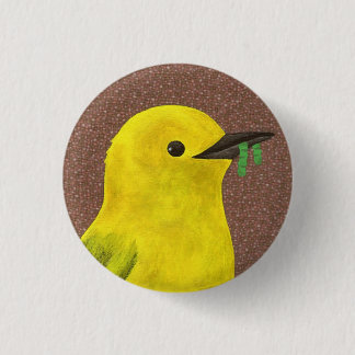 Warbler 3 Cm Round Badge