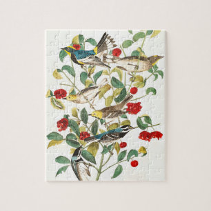 Warbler by John James Audubon Jigsaw Puzzle